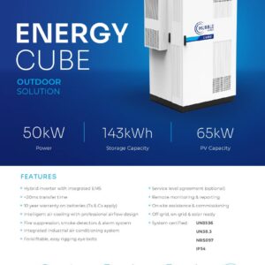 Hubble Energy Cube 143kWh
