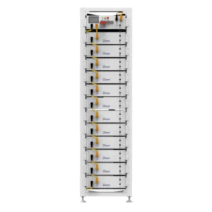 Deye 61.44kwh HV Lithium Battery Set (Includes 12x 5.12kWh battery,3U Rack and HV control box)
